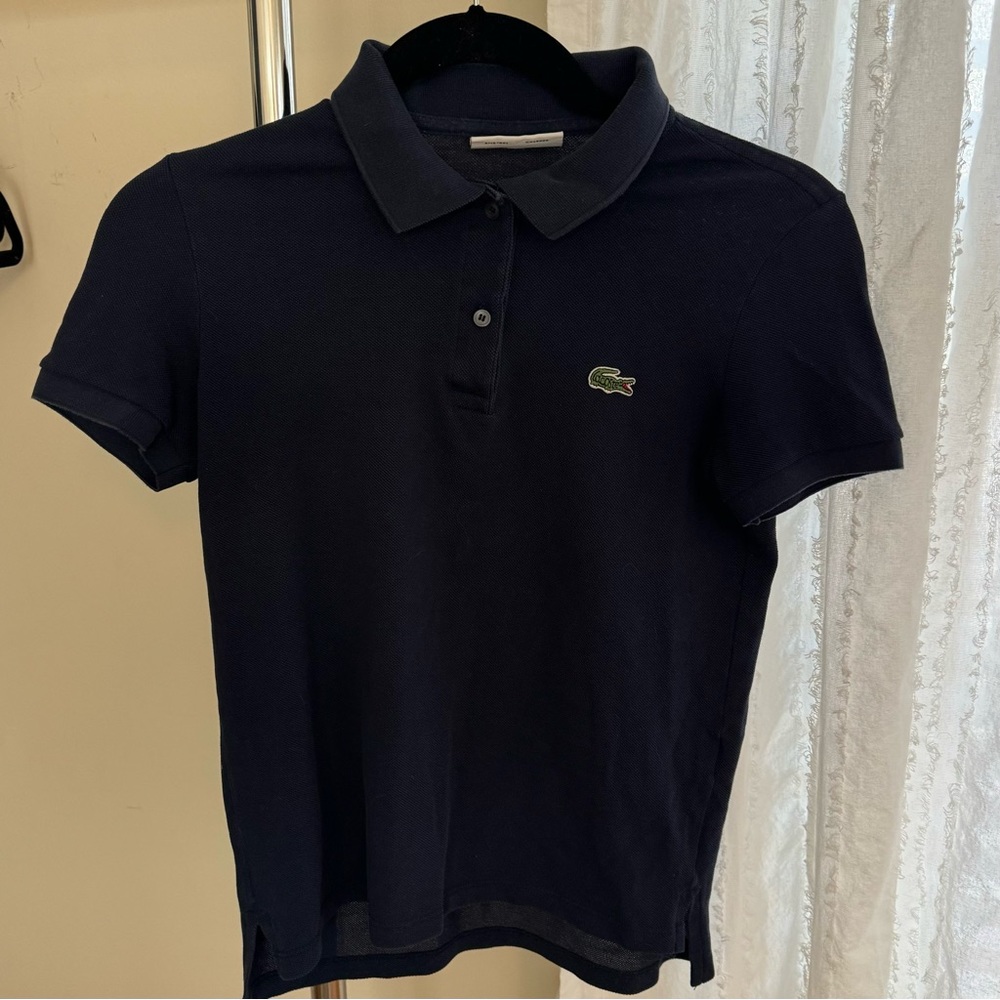 Lacoste by J. CrwwWomen’s Regular Fit Soft Cotton Petir Pique Polo - Golf Shirt